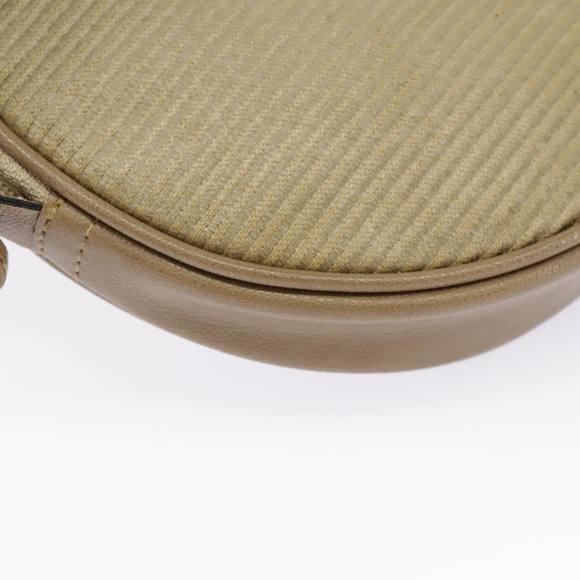 SAINT LAURENT Shoulder Bag Coated Canvas Beige Auth ep6623 - Picture 12 of 16